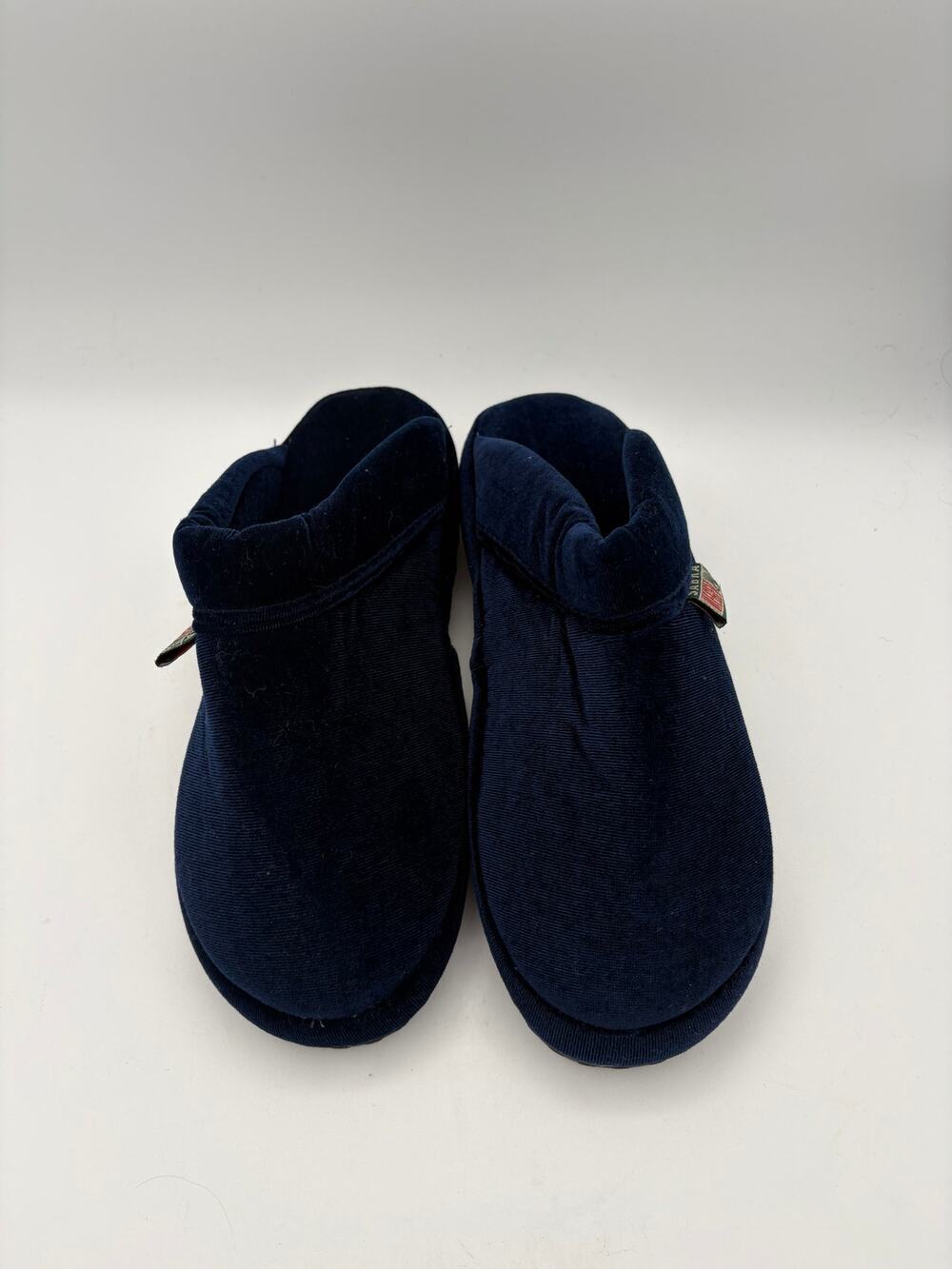 Women’s Sabra Negev Size 8 Royal Blue Velvet Slippers